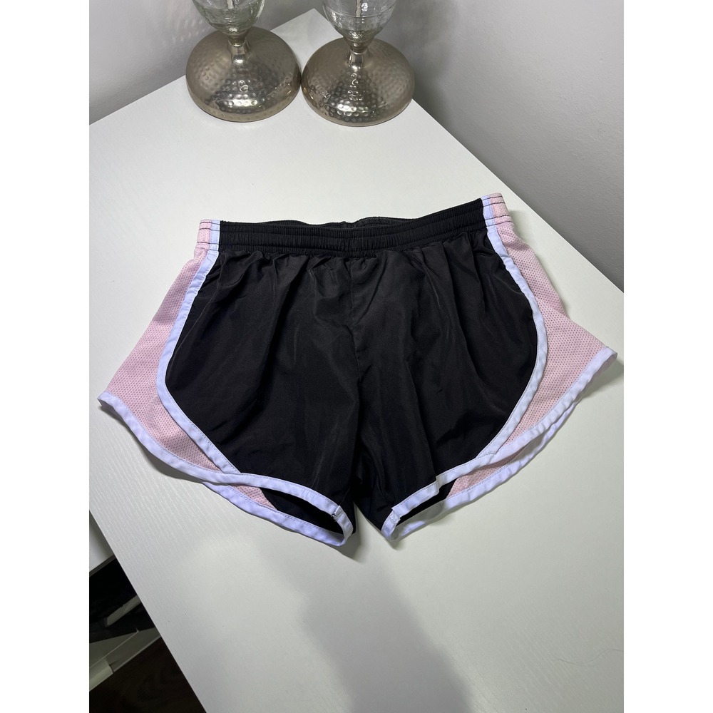 Soffe Womens Low Rise Running Shorts Black Pink Mesh‎ Athletic XS